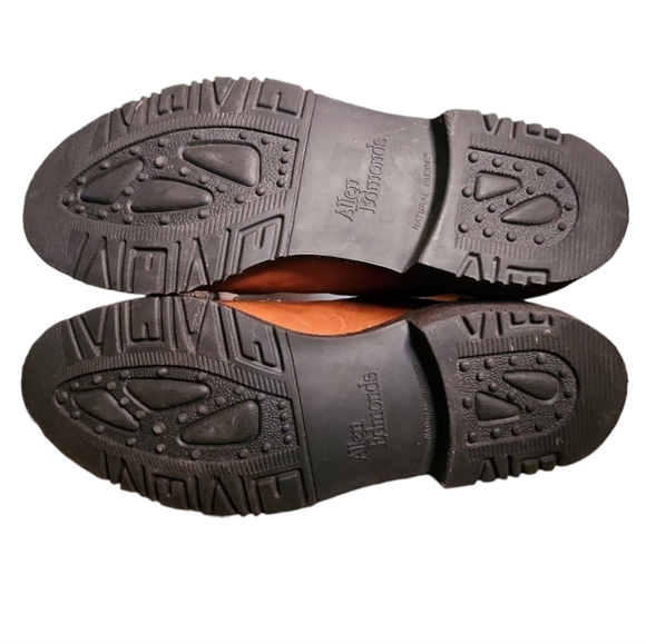 Allen Edmomds Size 12 D 1951 Wilbert Comfort Lace Up Made In USA Leather Brown - Picture 9 of 10